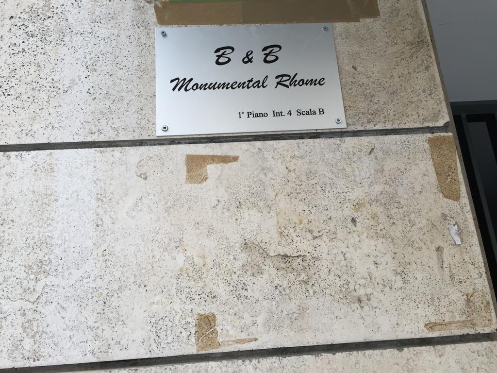 B&B Monumental Rhome Rome Exterior photo